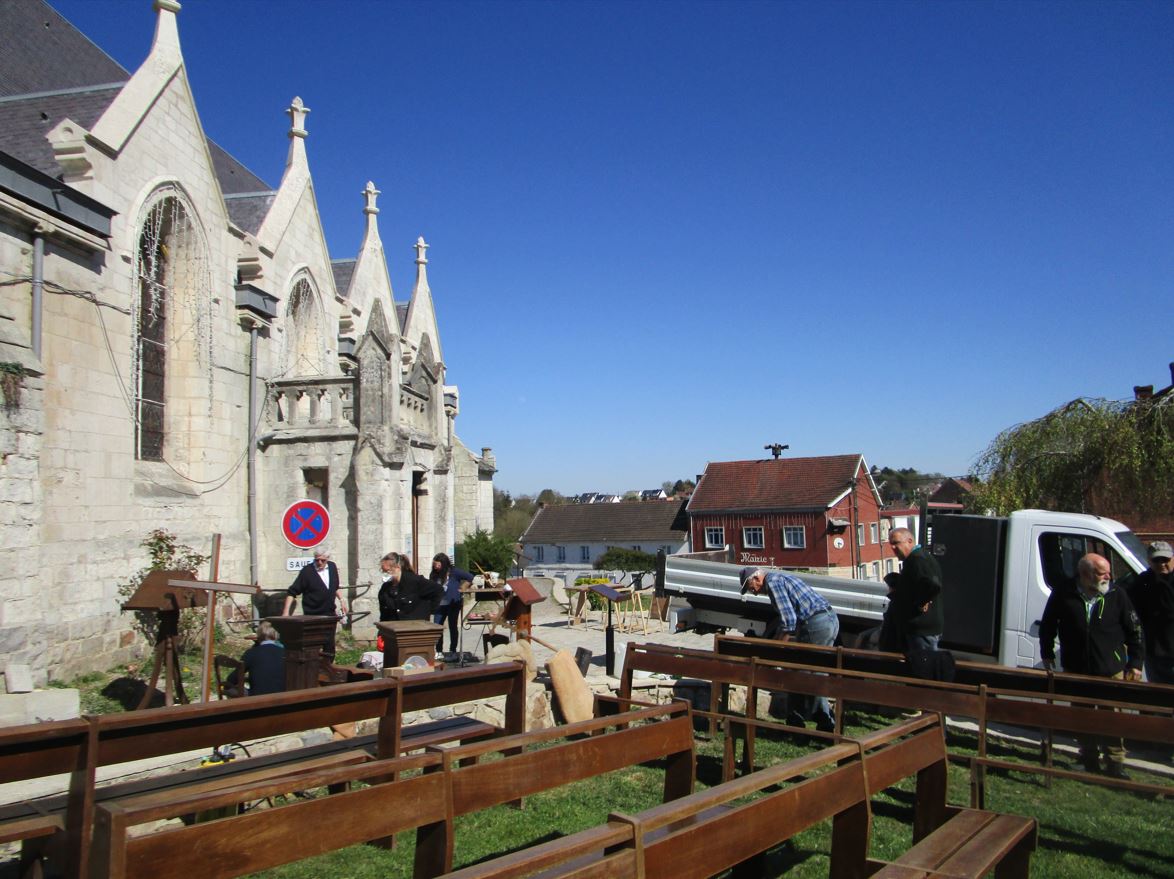 Bancs Eglise Avril 2025