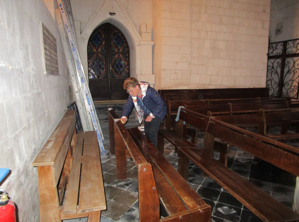 Bancs Eglise Avril 2025