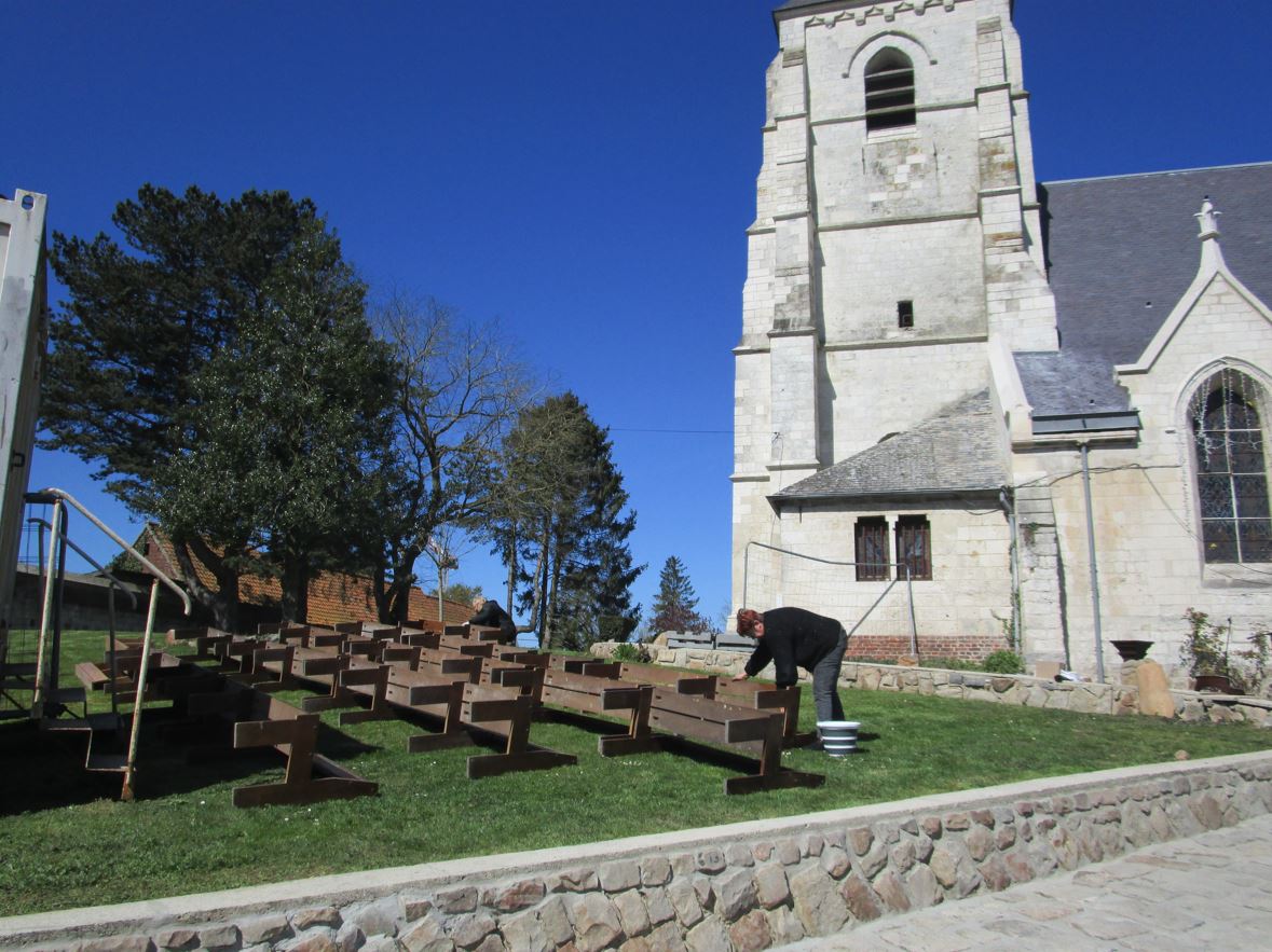 Bancs Eglise Avril 2025