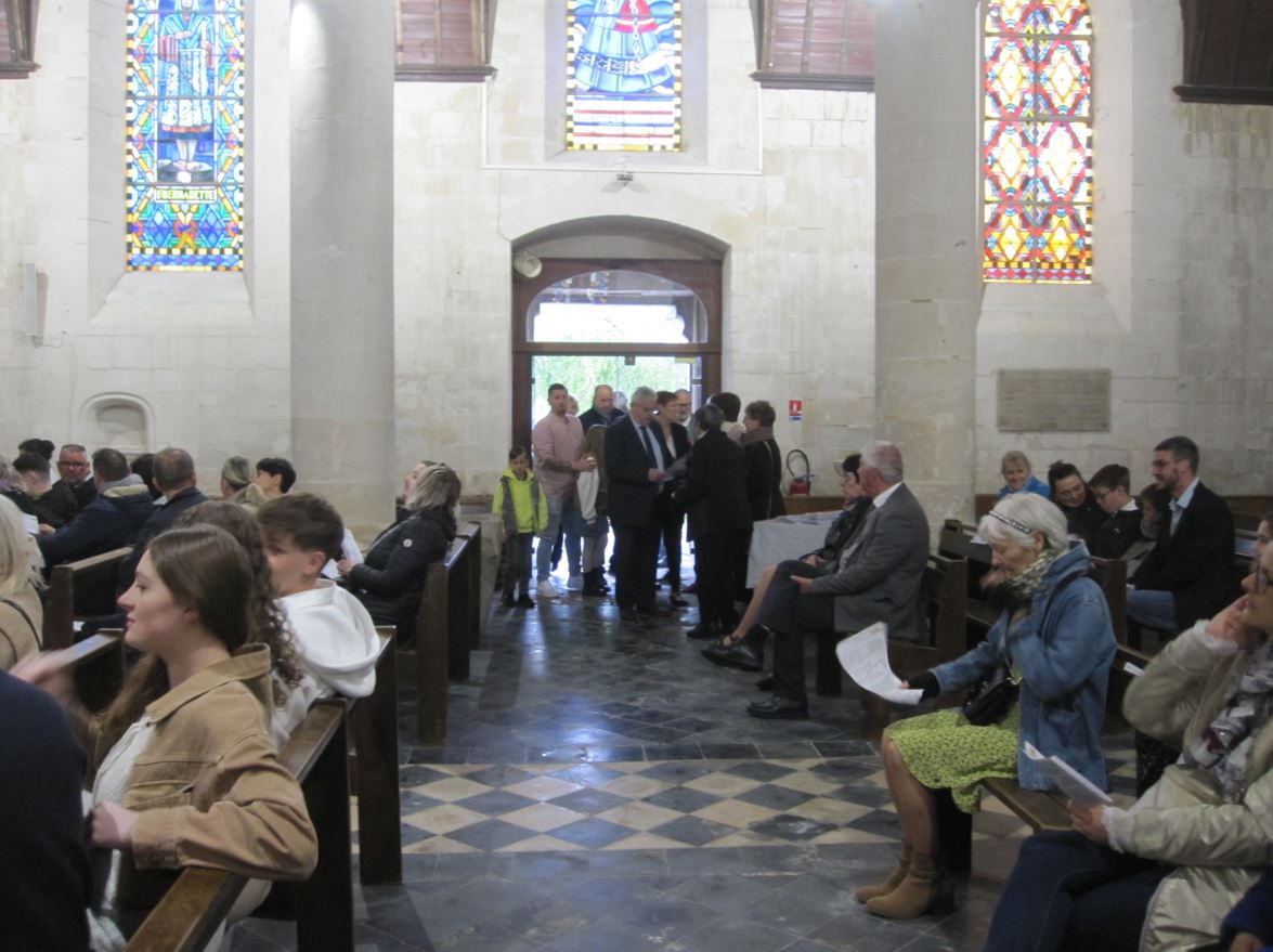 Ouverture de l'église le 20 avril 2025 et messe de Pâques