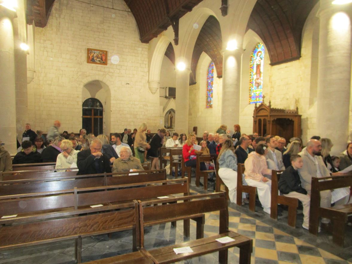 Ouverture de l'église le 20 avril 2025 et messe de Pâques